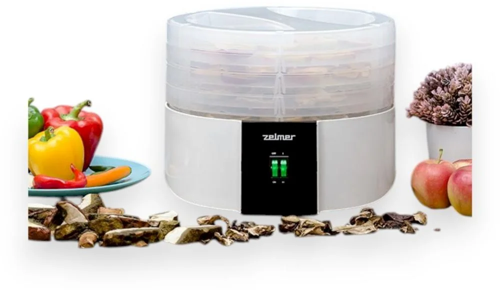 Сушилка для овощей Zelmer ZFD1010 (520 Вт, 35-60°C, 4 секций, регулировка температуры, дисплей, таймер)-4