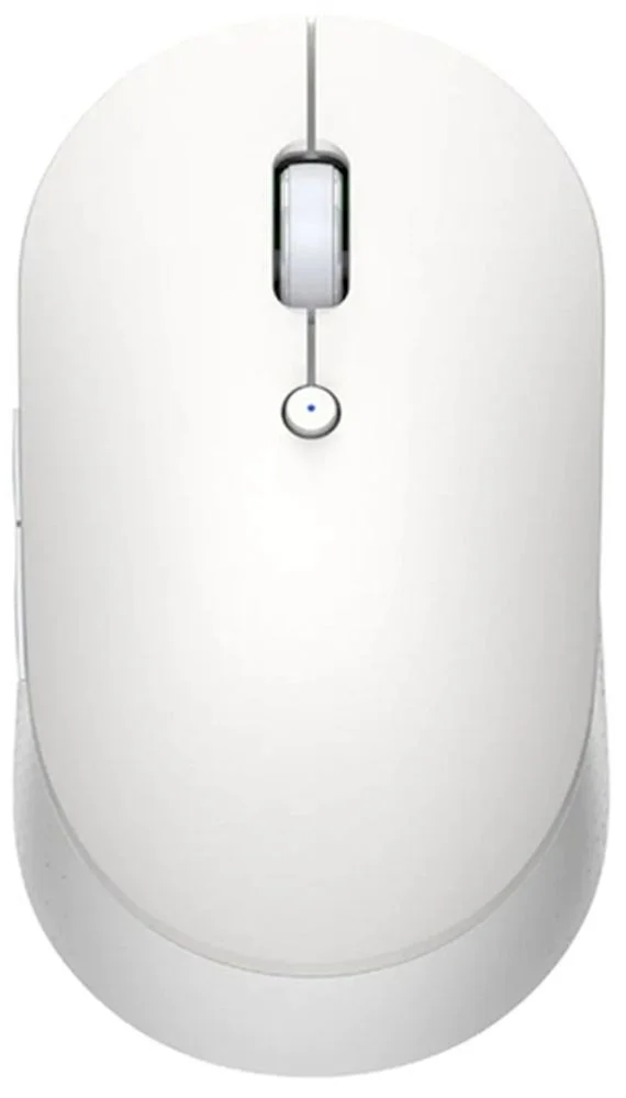 Беспроводная мышь Xiaomi Mi Mouse Silent Edition Dual Mode, белая (HLK4040GL)-0