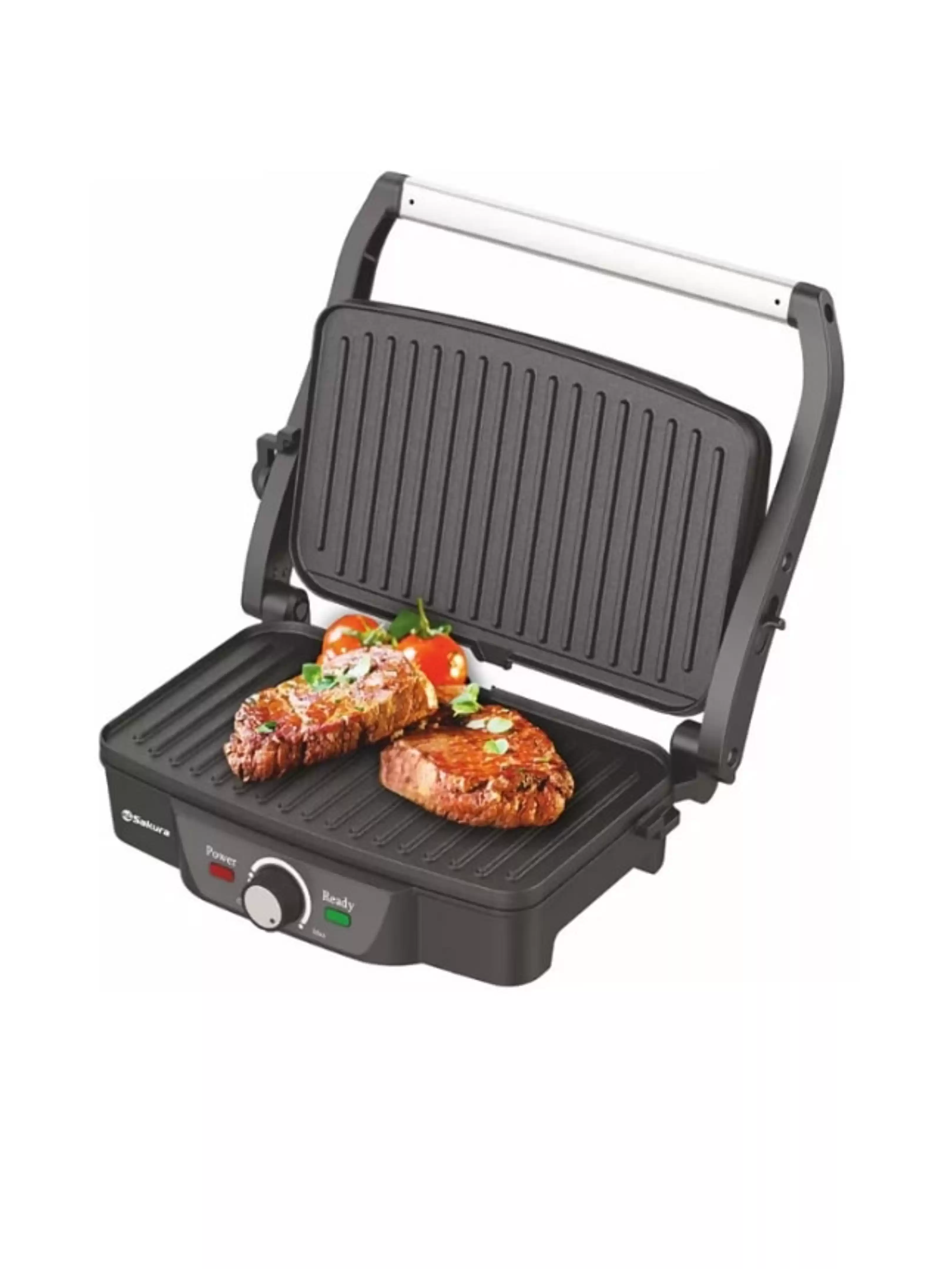 Гриль Sakura SA-7656 (1600 Вт / 220°C / 28x17 см)-1