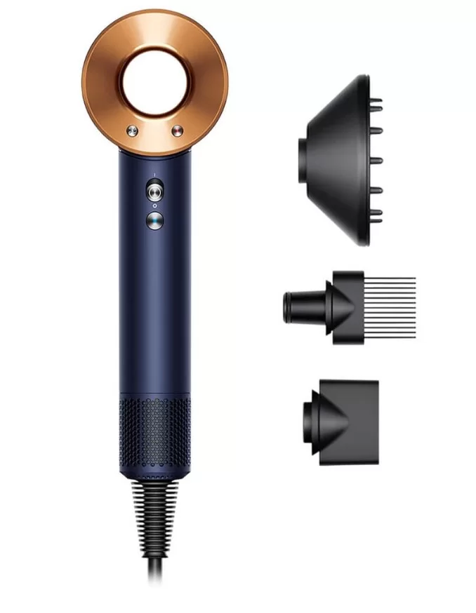 Фен Dyson Supersonic HD07, Prussian Blue/Copper EU (113312-01)-0