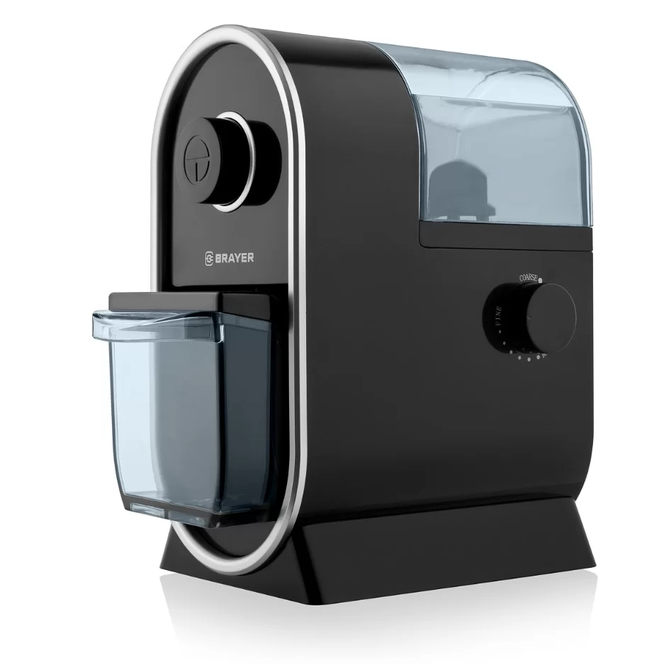 Кофемолка Brayer BR1170 (жернова / 110Вт / 100г / чёрный) -0