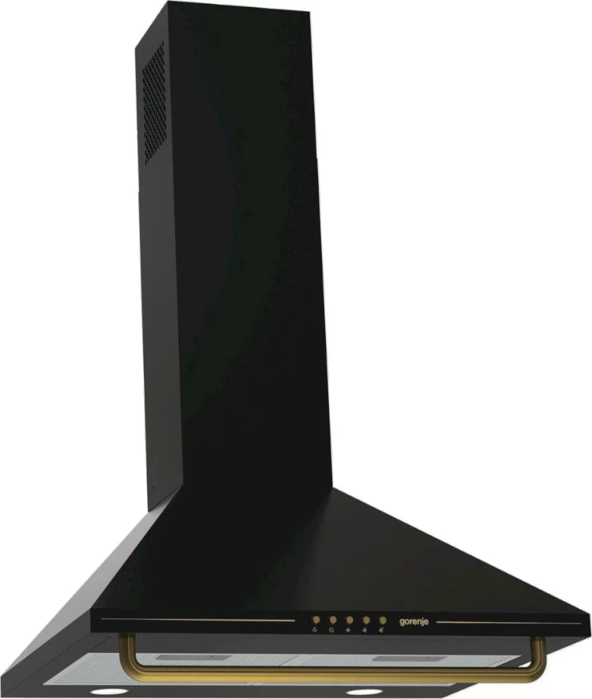 Вытяжка каминная Gorenje WHC63CLB (Classico / 650 м³/ч / 260 Вт / LED освещение 2 x 3 Вт / ширина - 60 см / Антрацит )-0