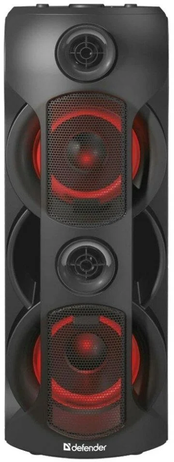 Беспроводная портативная колонка Defender G78 / 70W / USB  / Bluetooth  / LED подсветка / дисплей / караоке-0