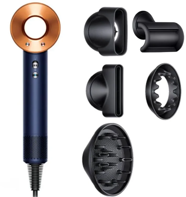Фен Dyson Supersonic HD07 Gift Edition, Blue/Blush UK-1