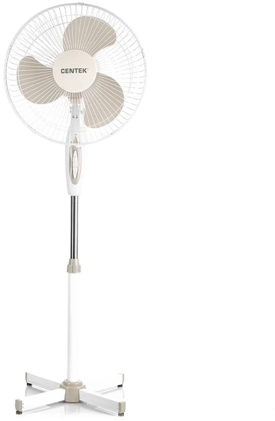 DSP Вентилятор напольный Centek CT-5004 ( 40 Вт / скоростей 3 / диаметр 43см / серый)-0