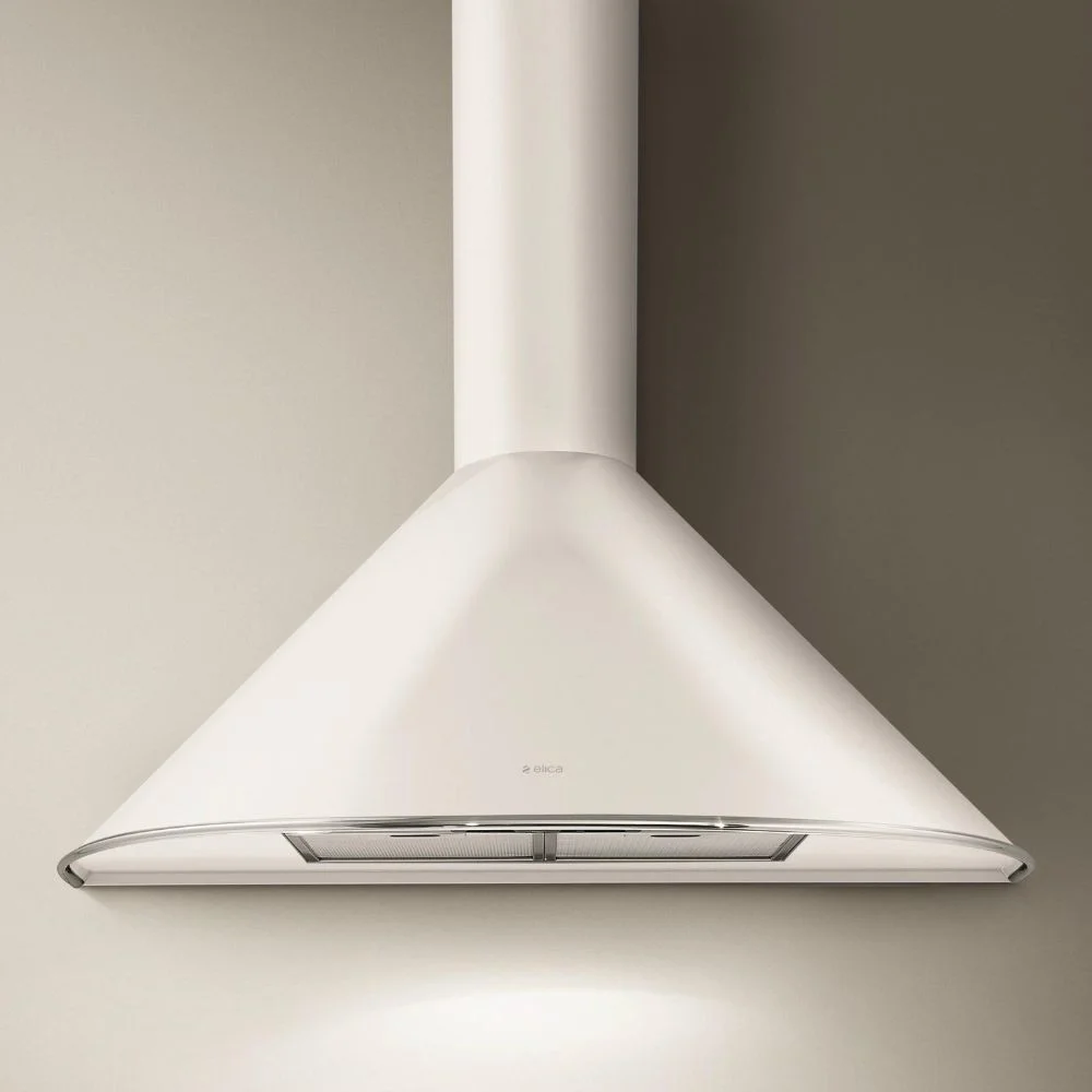 Вытяжка каминная Elica TONDA WH F/60 (900 м³/ч / 146 Вт / LED освещение 2 x 3 Вт / ширина - 59.8 см / белый)-0