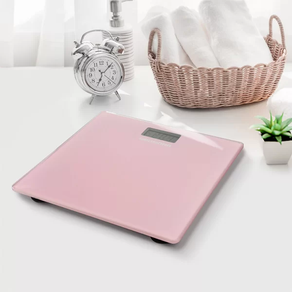 Весы электронные напольные Redmond RS-757, Розовый  (180 кг)-2