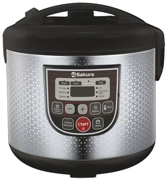 DSP Мультиварка Sakura SA-7753B (5л / 800 Вт / 10 программ) СК000038035 вмятина на боку-0