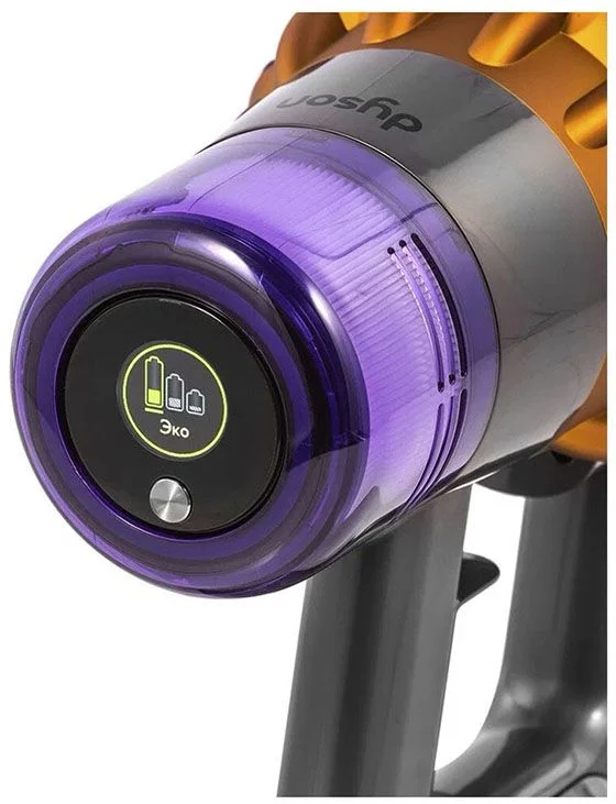 Пылесос Dyson V15 Detect Absolute EU, yellow/nickel-3