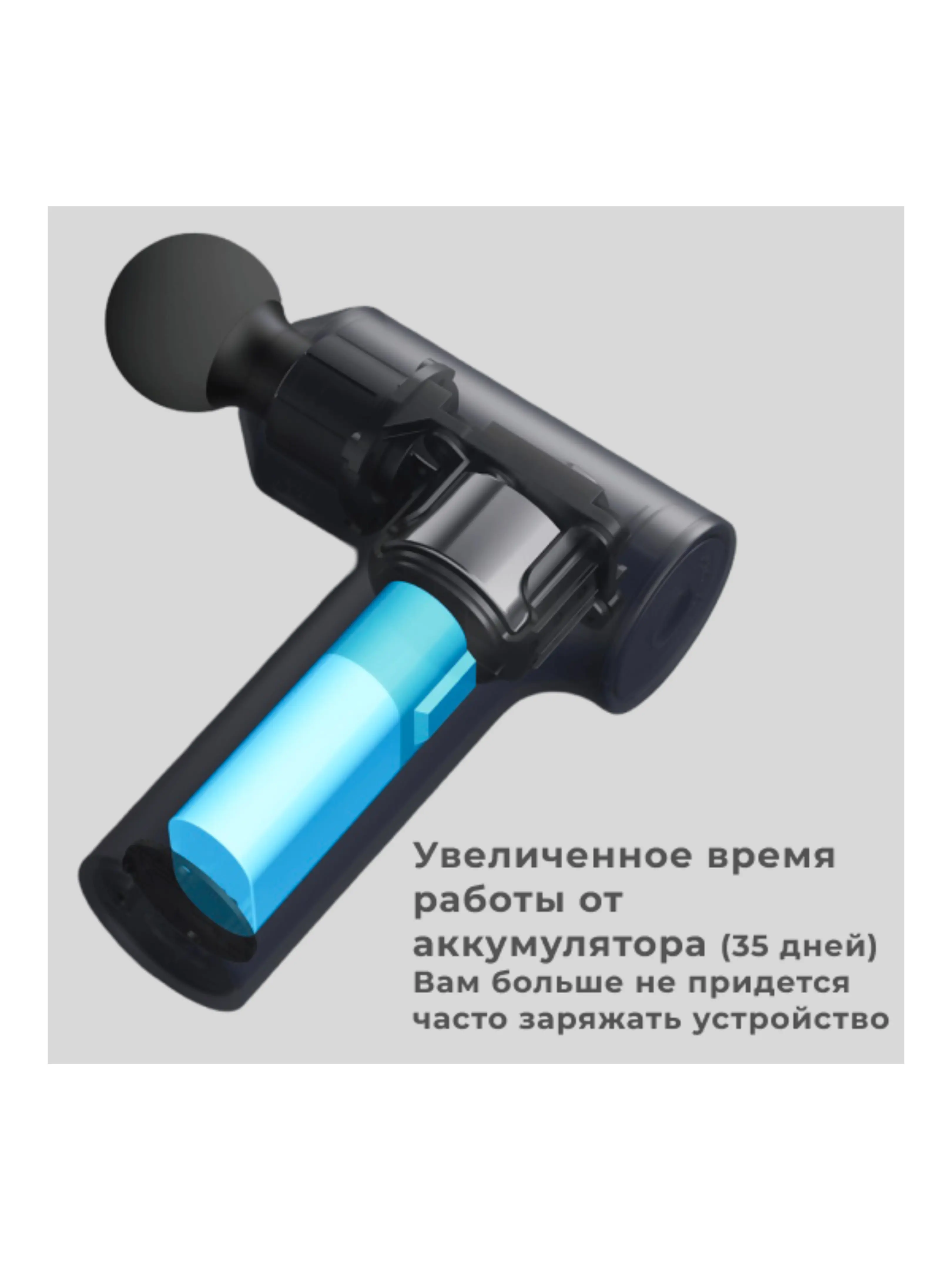 Массажер Xiaomi Massage Gun 2 Mini (BHR9484GL)-6