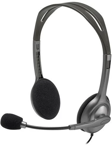 Наушники с микрофоном Logitech H111 Headset Stereo 1xminiJack 4pin 981-000593-0