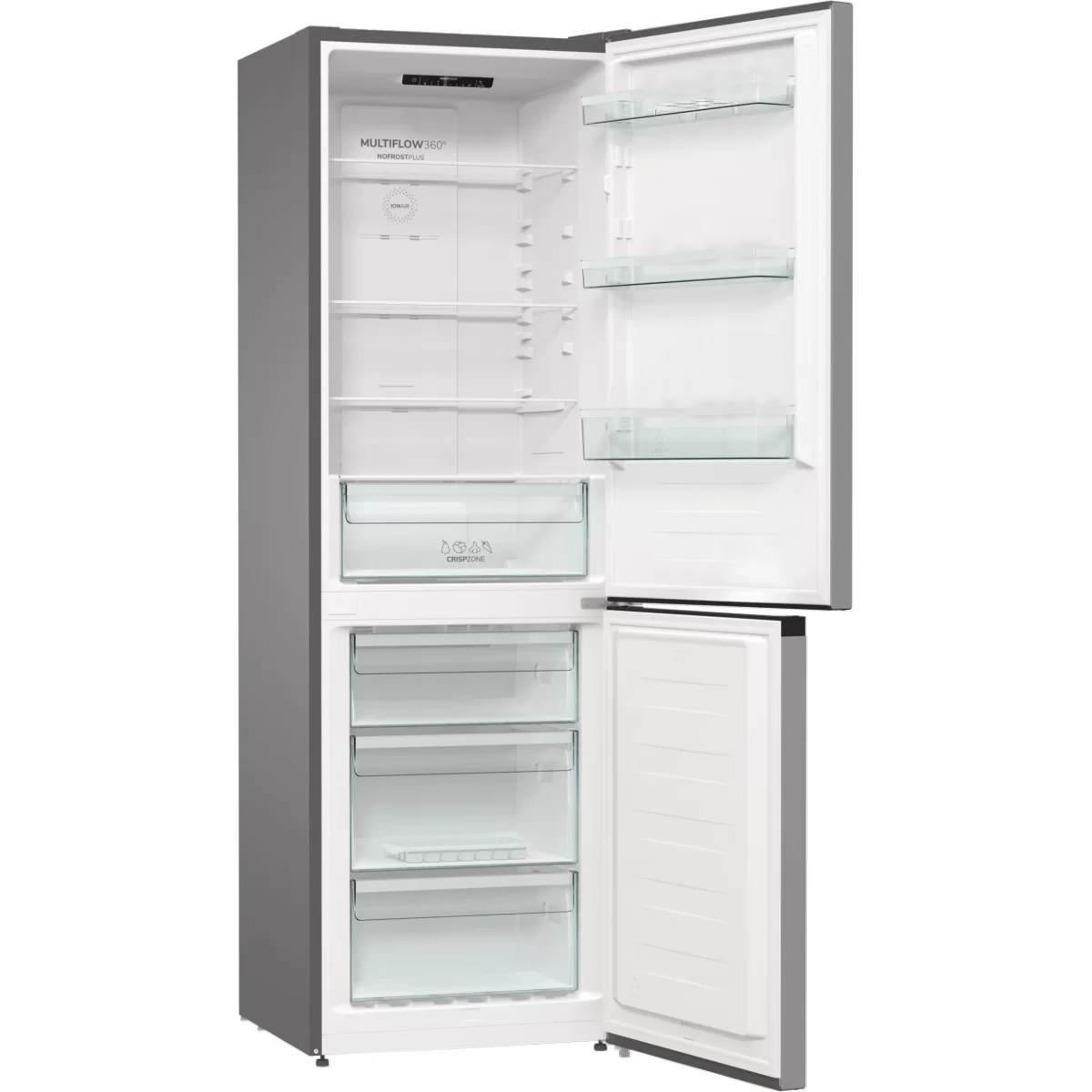 Холодильник Gorenje NRK6191ES4 (Essential / Объем - 302 л / Высота - 185см / A+ / Серебристый / No Frost)-4