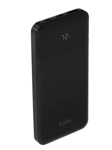 Портативная батарея Hoco J102 Cool (Power Delivery / Quick Charge 3.0 / LED дисплей) 10000мАч, черная-0
