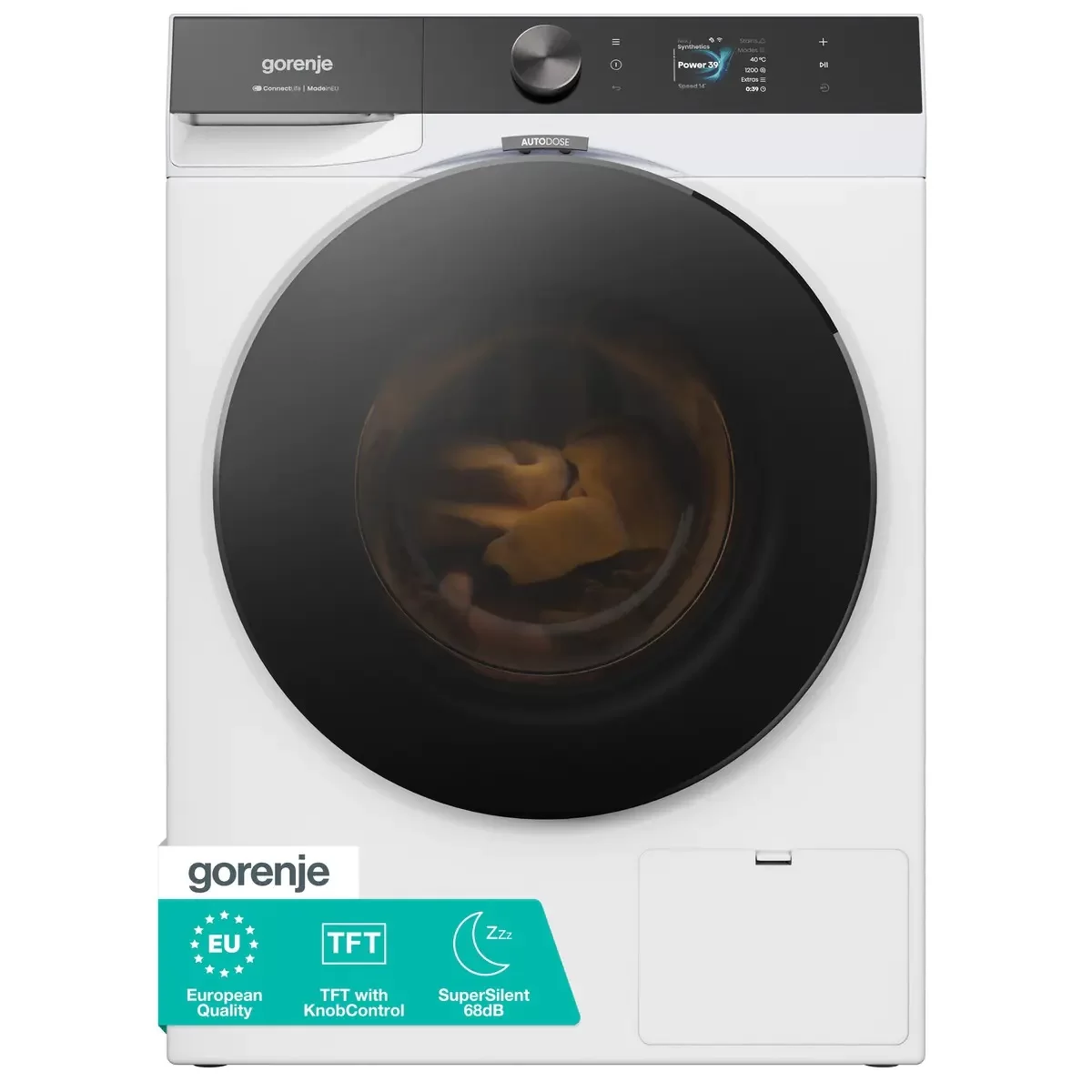 Стиральная машина Gorenje WG8X4AT4 (60-63см / 10,5кг / 1400об / пар / AddClothes / AntiCrease / Inverter PowerDrive / Wi-Fi / А+++)-0