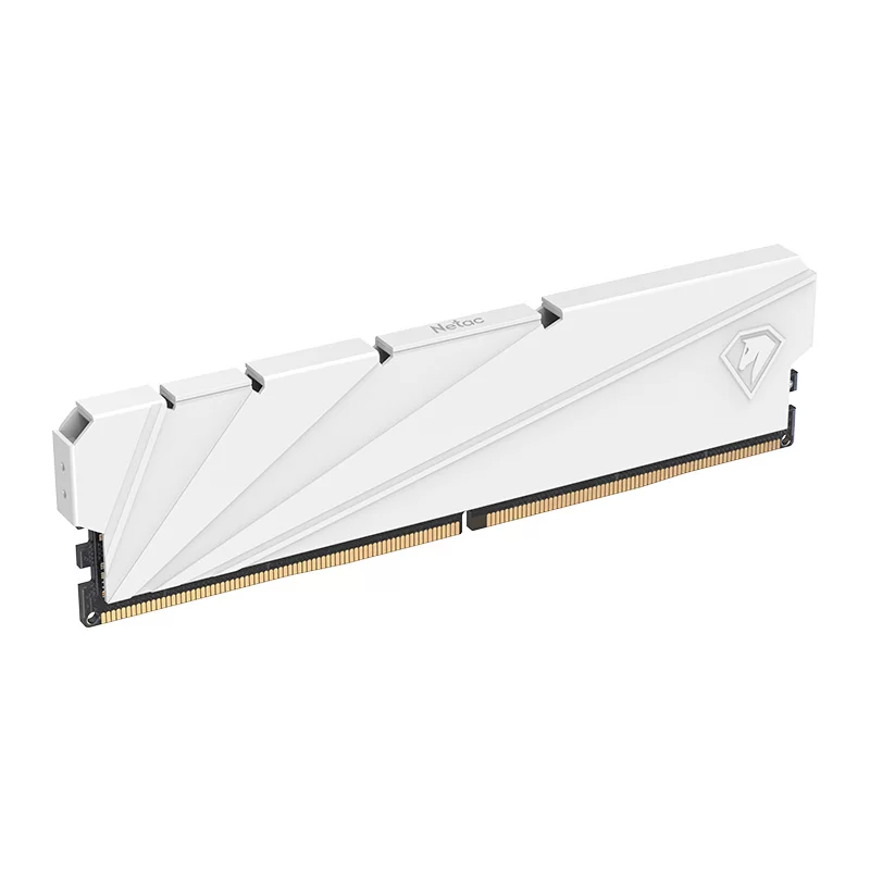 Память DDR4 8GB 3200Mhz Netac Shadow S White  NTSSD4P32SP-08W-0