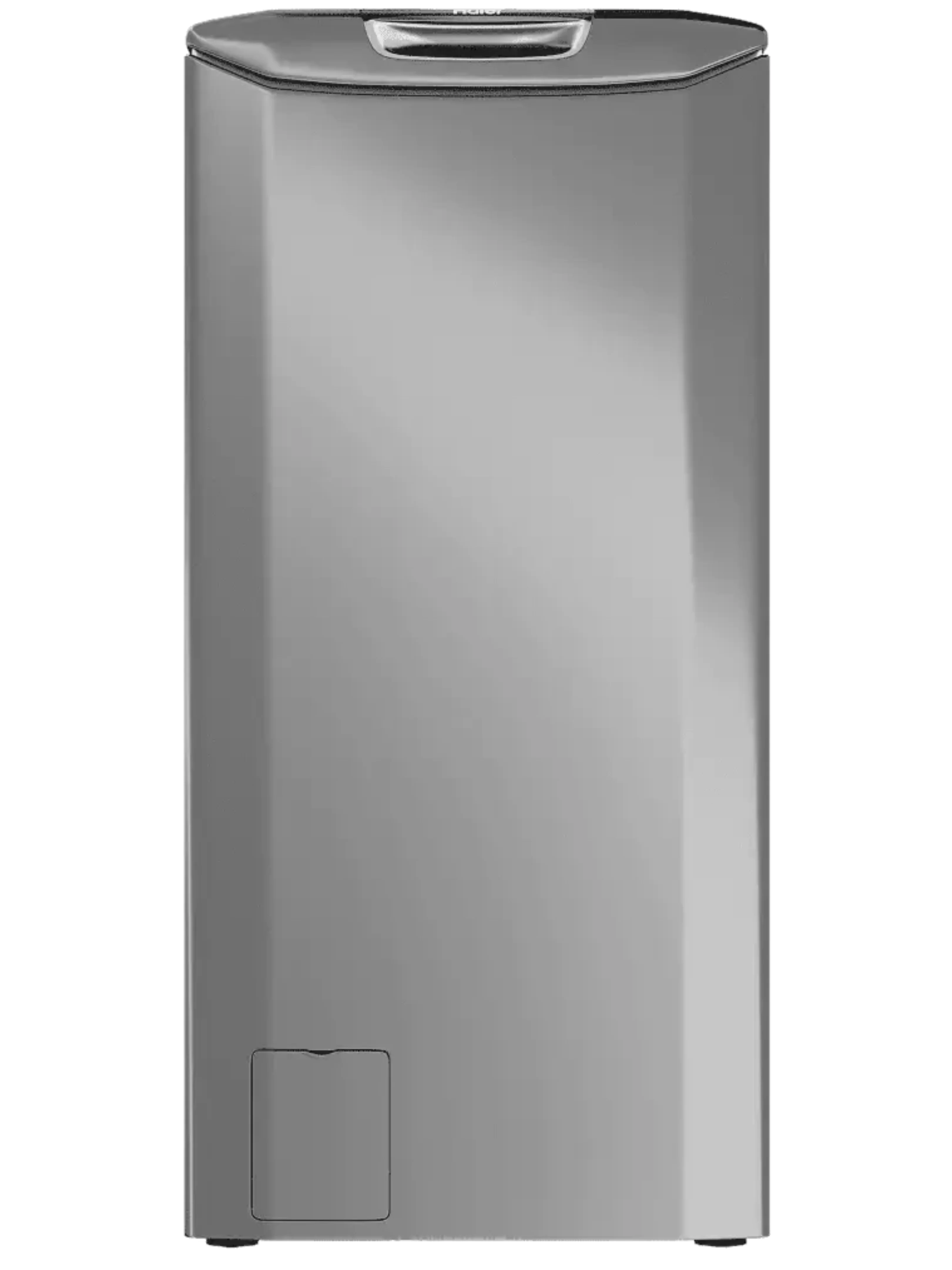 Стиральная машина вертикальная Haier RTXS G584TMHR-07 (40.5см / 8кг / 1400об / пар / инвертор / SoftOpening / Серебро)-1