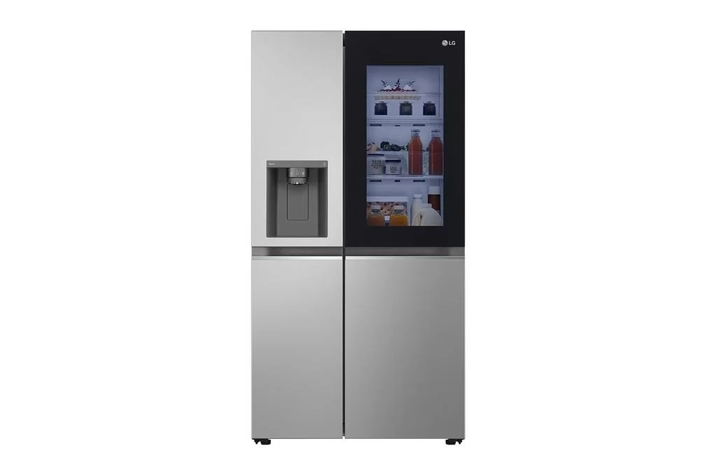 Холодильник Side by Side LG GSGV80PYLL (Объем - 635 л / Высота - 179см / A++ / Серебро / No Frost / InstaView / диспенсер / Wi-Fi)-0