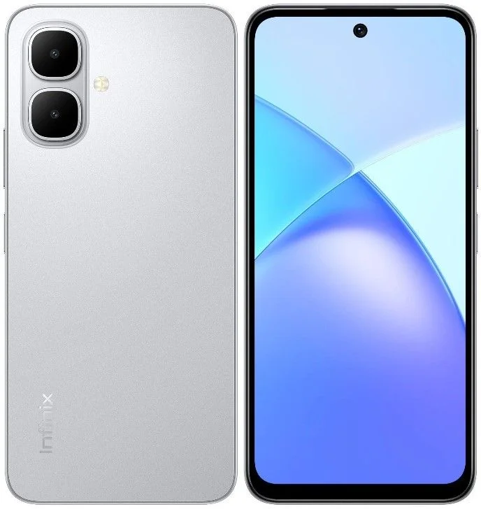 Смартфон Infinix SMART 10 4/128 ГБ, серебристый-0