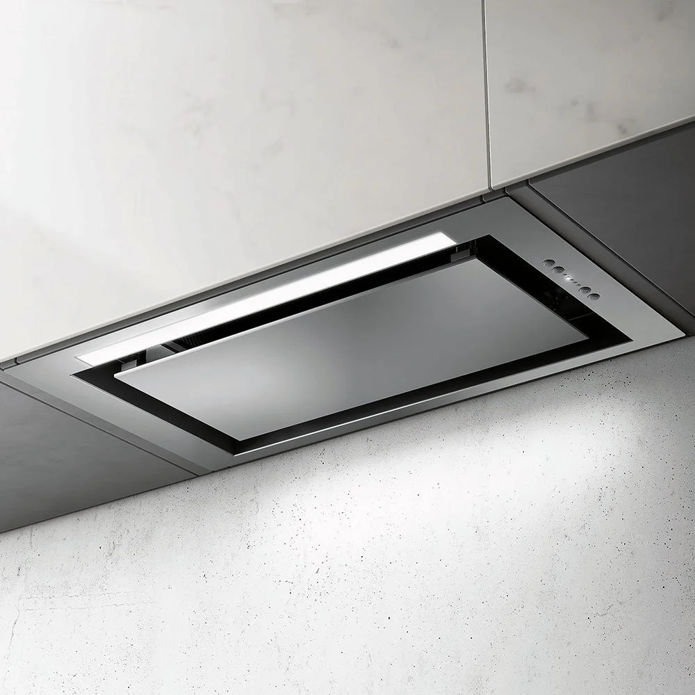 Вытяжка полновстраиваемая Elica Hidden 2.0 IX/A/52 (1300 м³/ч / 280 Вт / LED освещение 1x7 Вт / ширина - 52.4 см / нерж.)-0