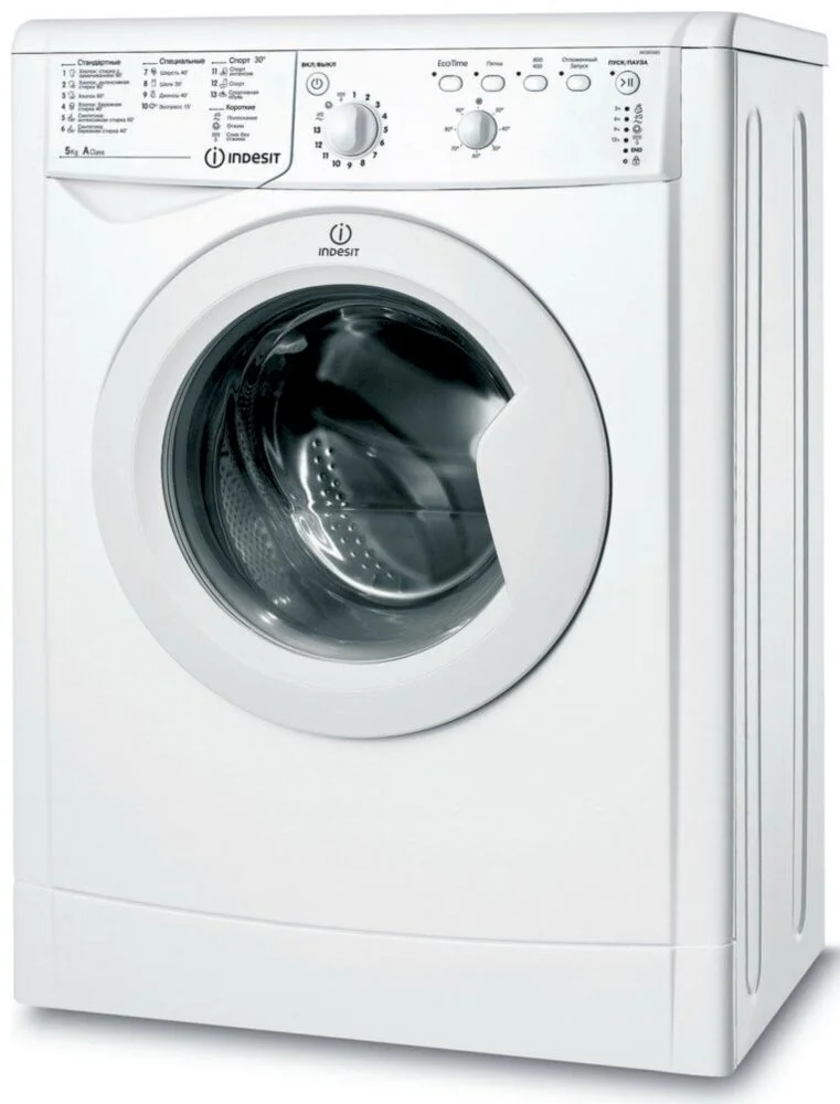 Стиральная машина Indesit IWSB 5085 (CIS) (42 см / 5кг / 800об / Eco Time / A)-0