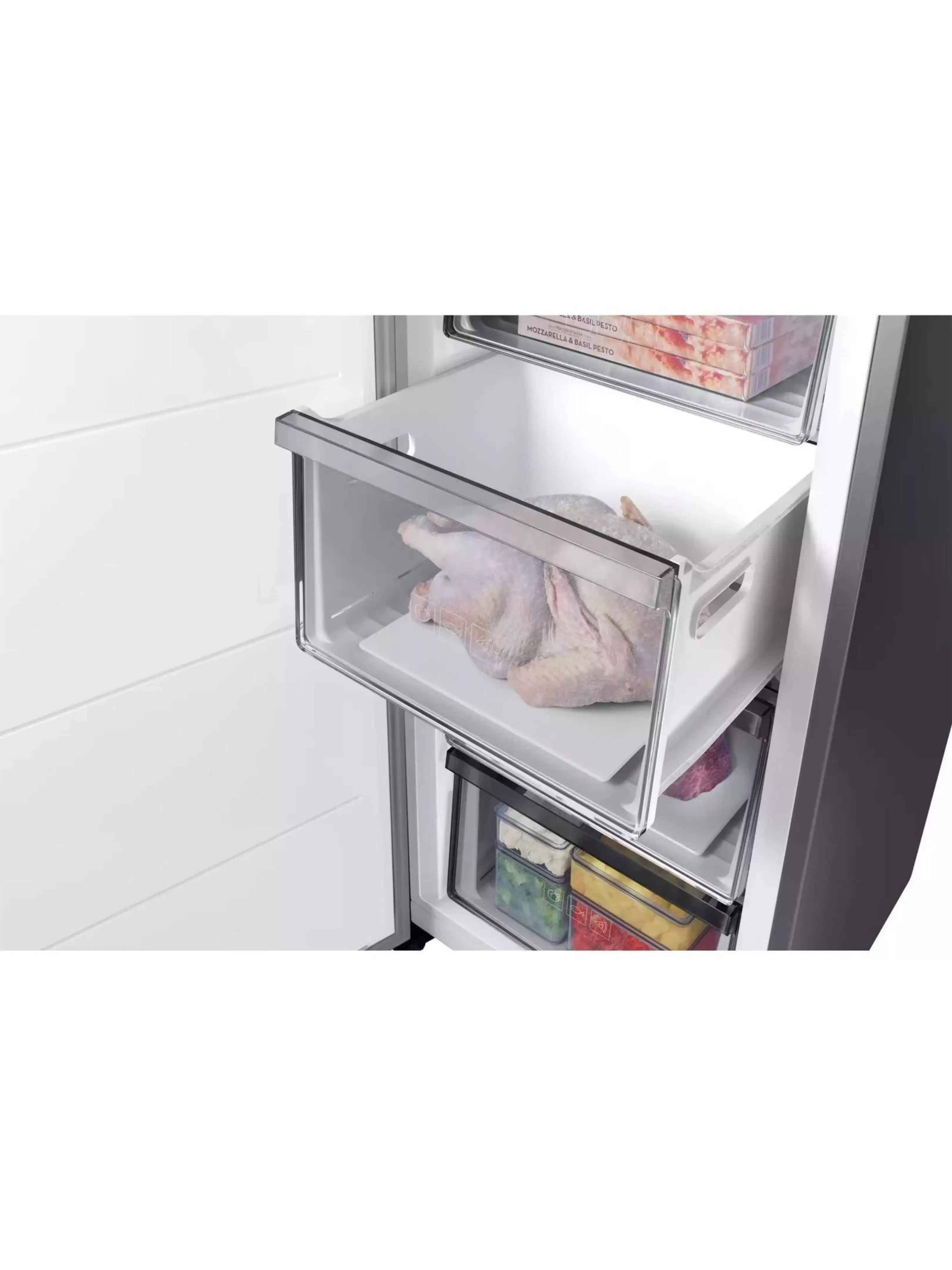 Морозильная камера Samsung RZ32C7BFES9 (Объем - 323 л / Высота - 186см / A++ / Нерж. сталь / NoFrost / Wi-Fi)-5