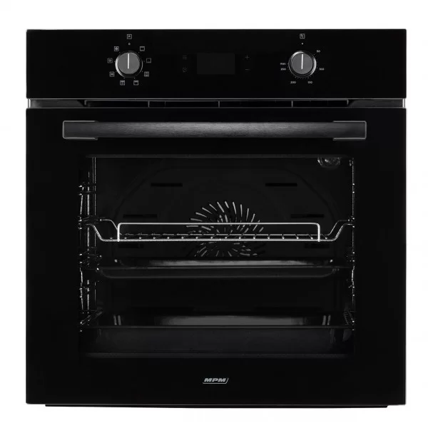 Духовой шкаф MPM MPM-63-BOS-40B (72 л / до 240 °C / Чёрное стекло / съемные направляющие / А)-0