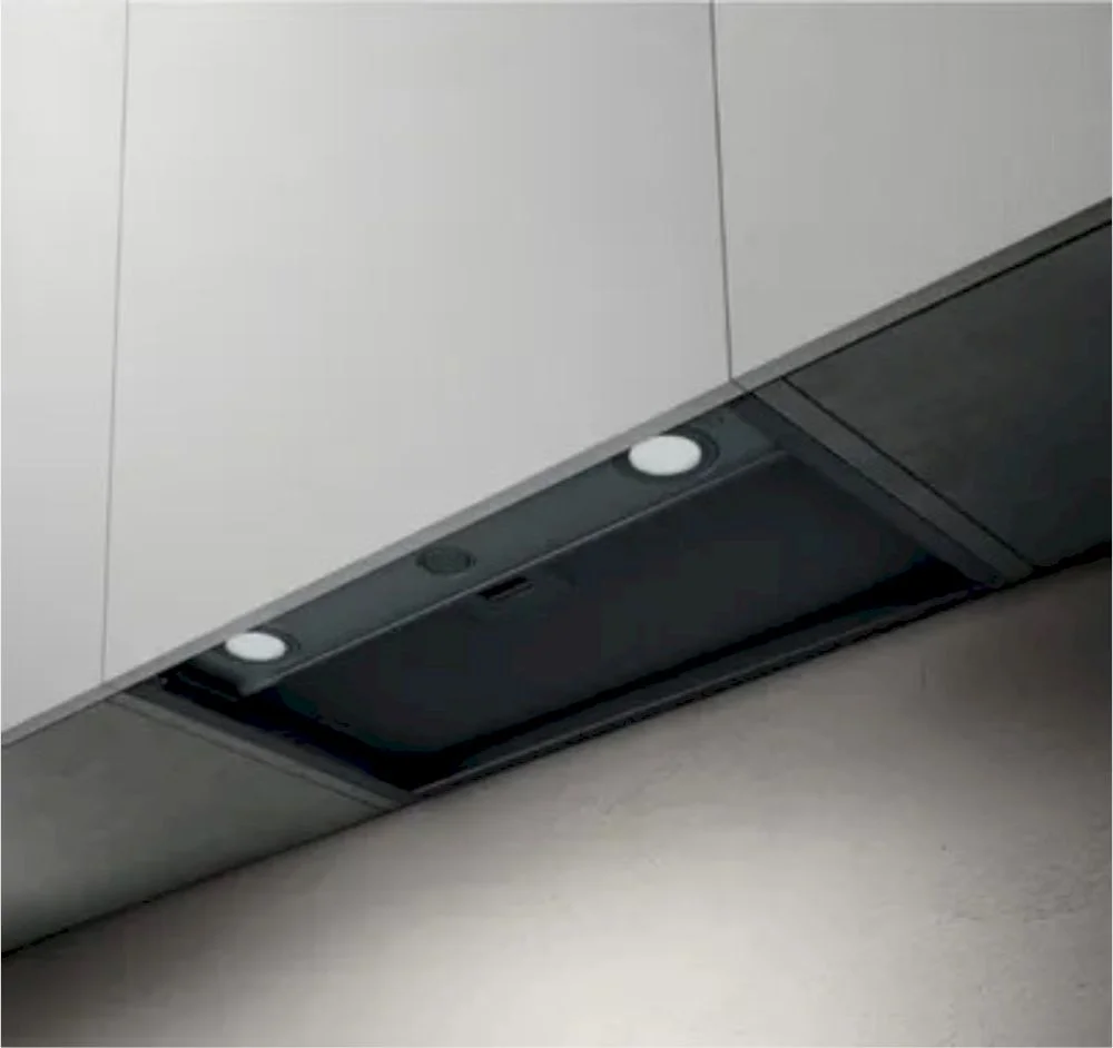Вытяжка полновстраиваемая Elica BOXIN LX/BL MAT/A/90 (1000 м³/ч / 255 Вт / LED освещение 2x2,5 Вт / ширина - 89,4 см / Матовый чёрный)-4