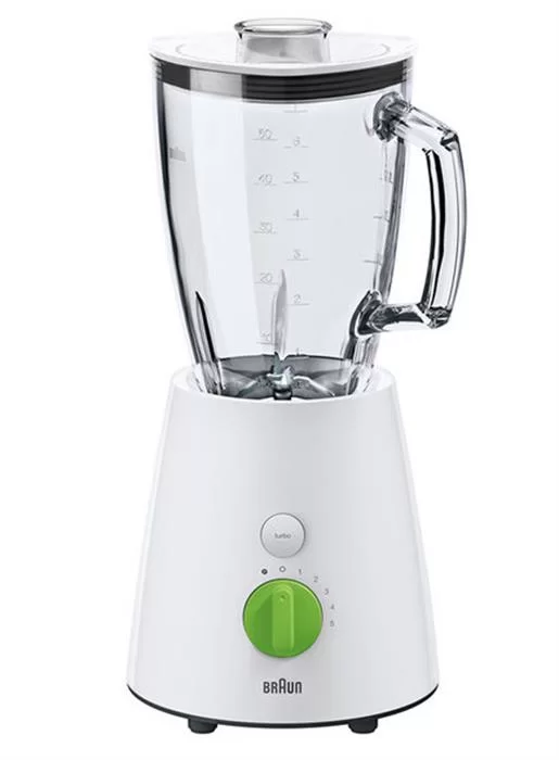 Блендер стационарный Braun JB3060WH (800 Вт/ скоростей 5/ 1750 мл/ стакан)-0