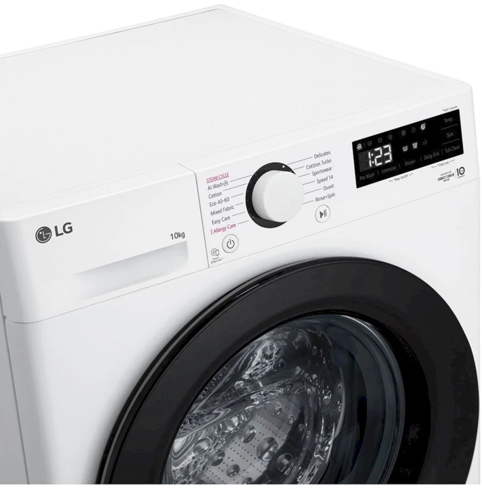 Стиральная машина LG F4WR510SBW (56,5см / 10кг / 1400об / пар / AI DD / Steam / Smart Diagnosis / Inverter Direct Drive / A+++)-2