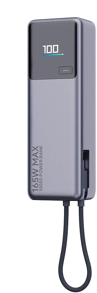 Портативная батарея Xiaomi Power Bank 165W 10000mAh, встроенный кабель (BHR9361GL)-1