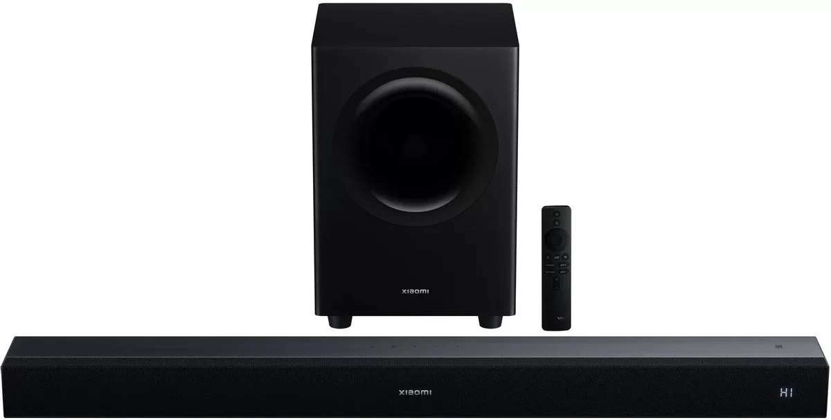 Саундбар Xiaomi Soundbar Pro 2.1 2.1 канальная система c беспроводным сабвуфером, мощность 300 Вт (QBH4336EU)-0