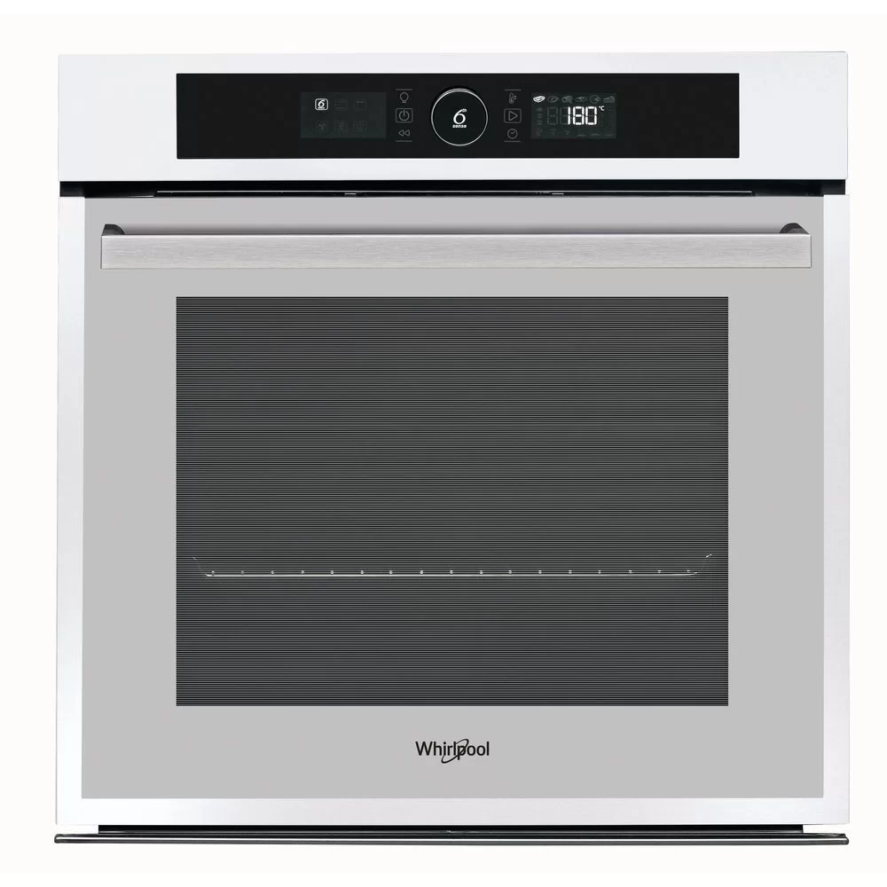 Духовой шкаф Whirlpool OAKZ9 7921 CS WH (73 л / до 250 °C / Белый, стекло / каталитиз / Гриль / Телескоп. напр. / сенсорный экран / A+)-6