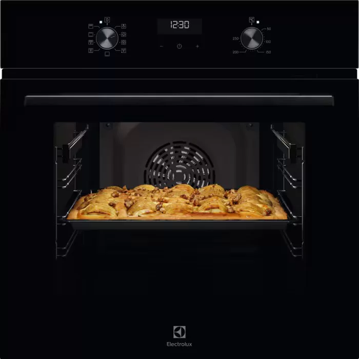 Духовой шкаф Electrolux EOD5C70BZ (SteamBake 600 / 65л / до 250°C / Чёрный / Катализ / телескоп. напр. x1)-0