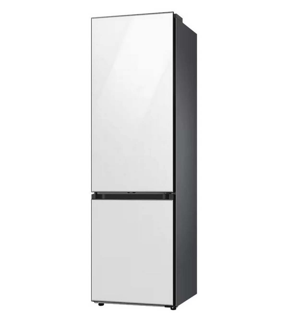 Холодильник Samsung RB38C7B6D12 (Объем - 390 л / Высота - 203 см / A+++ / Белое стекло / NoFrost / Space Max / All Around Cooling / Wi-Fi)-0