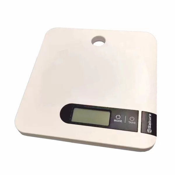 Весы кухонные Sakura SA-6051W (электронные/ платформа/ предел 5 кг/ точность 1 г/ тарокомпенсация)-0