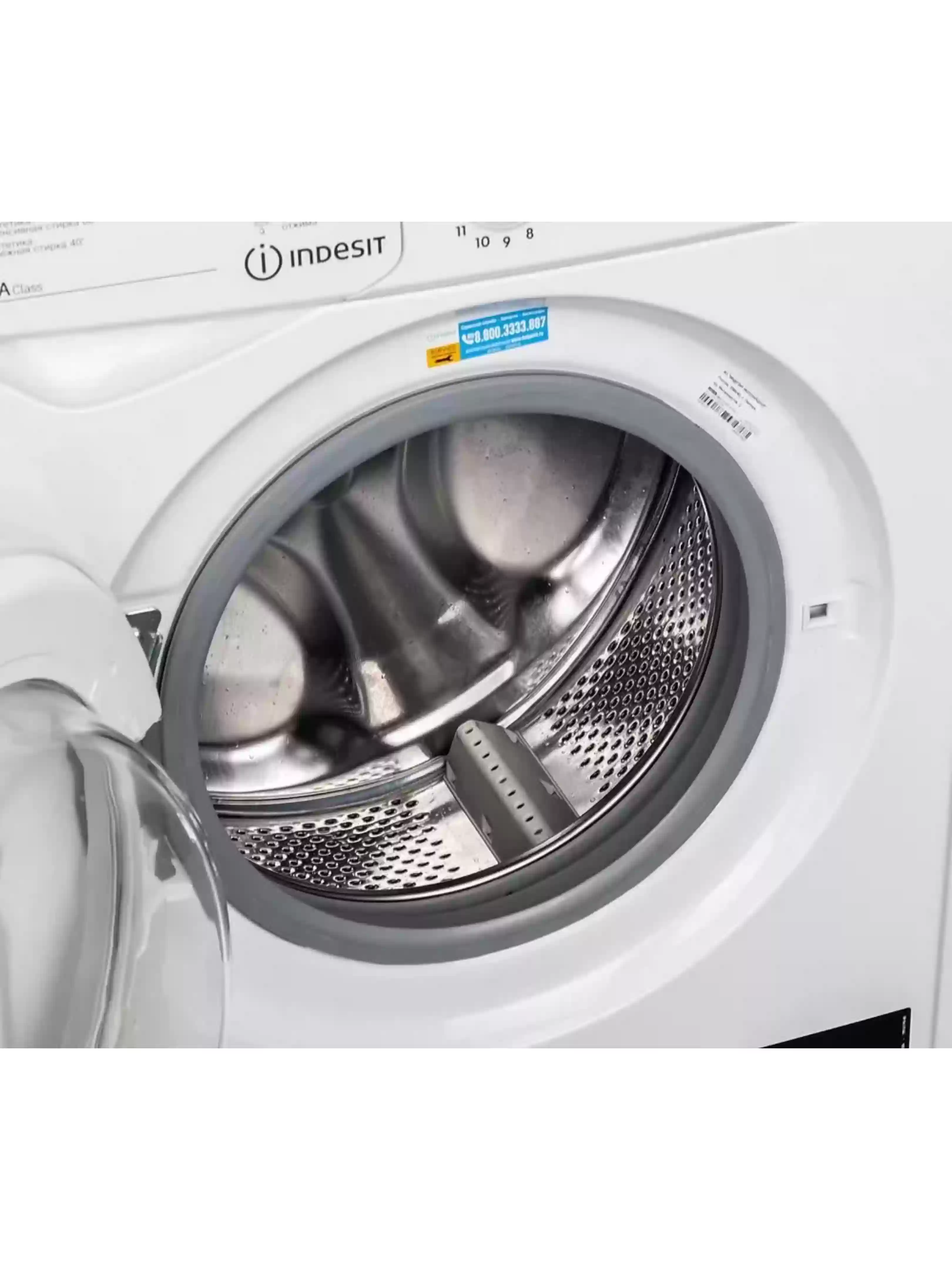 Стиральная машина Indesit IWSC 6105 (CIS) (42 см / 6кг / 1000об / Eco Time / A)-5