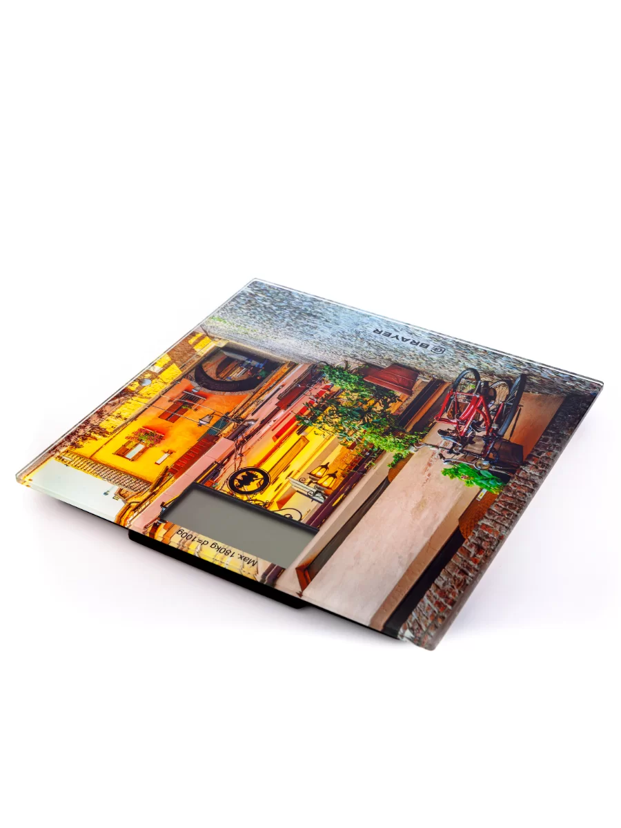 Весы электронные напольные Brayer BR3730 (180 кг)-3