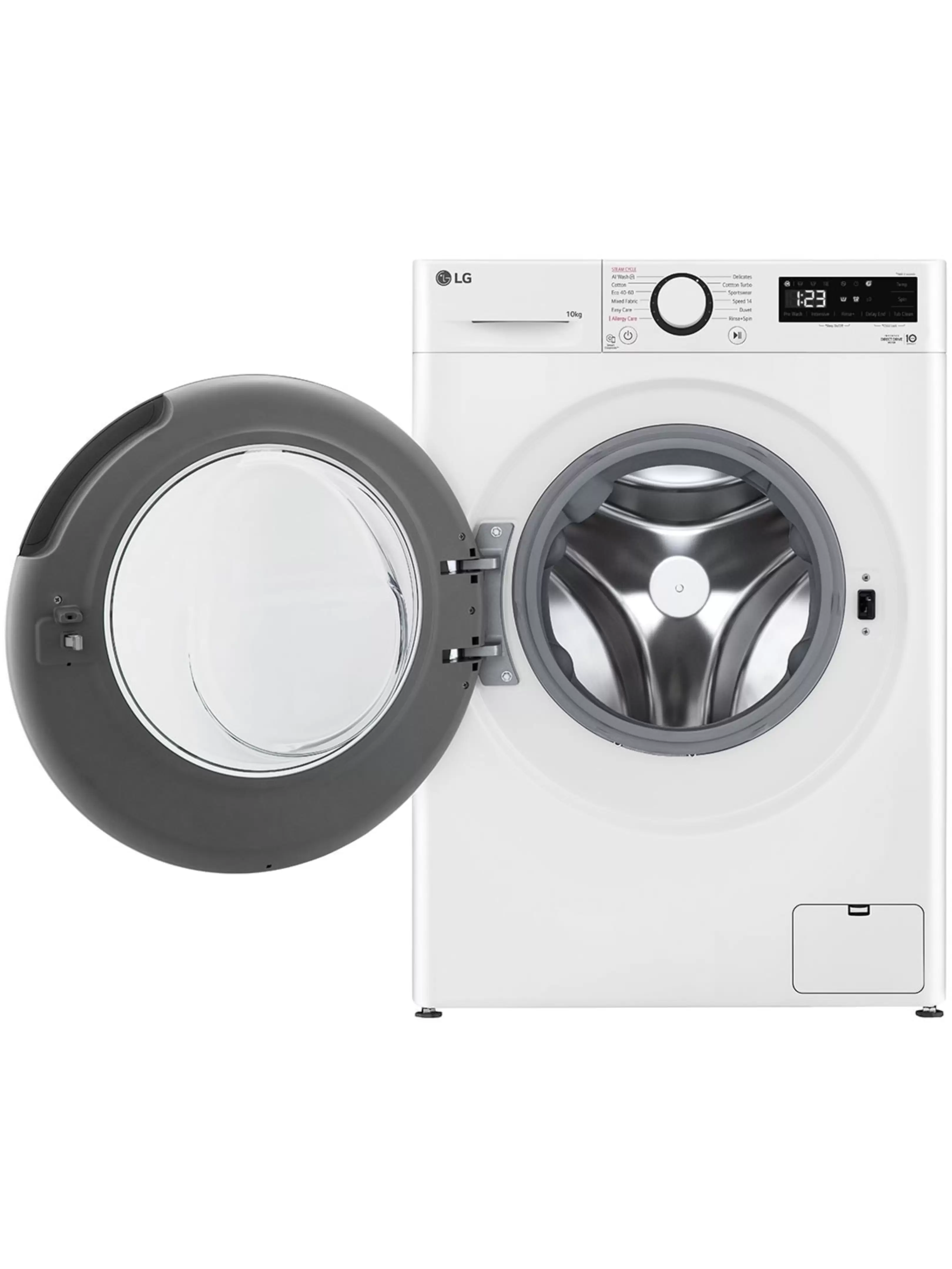 Стиральная машина LG F4WR510SBW (56,5см / 10кг / 1400об / пар / AI DD / Steam / Smart Diagnosis / Inverter Direct Drive / A+++)-1