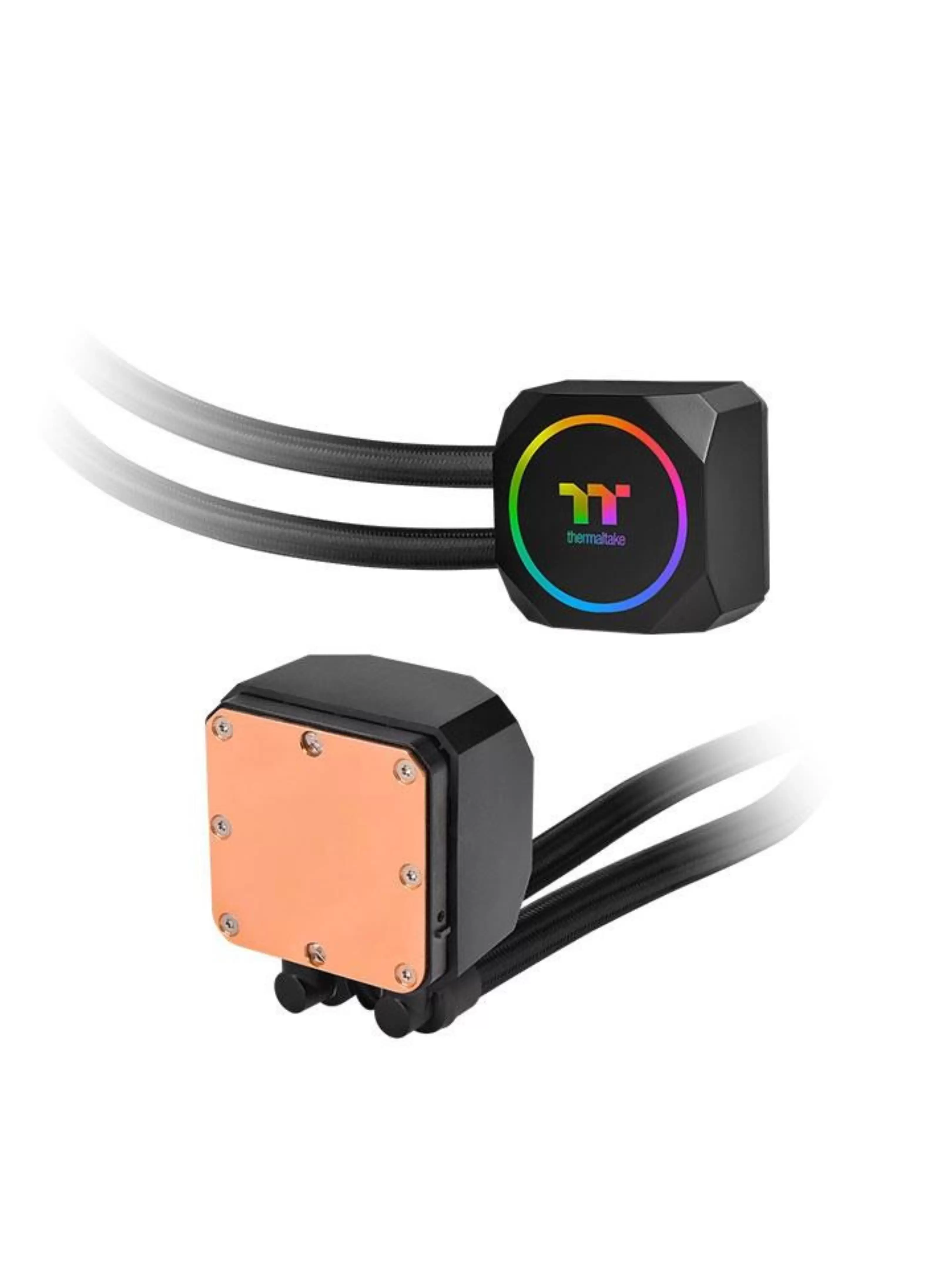 Водяное охлаждение Thermaltake TH420 ARGB Sync AIO Liquid Cooler для Intel LGA 1700/115x/775  AMD FMx/AMx (CL-W367-PL14SW-A)-1