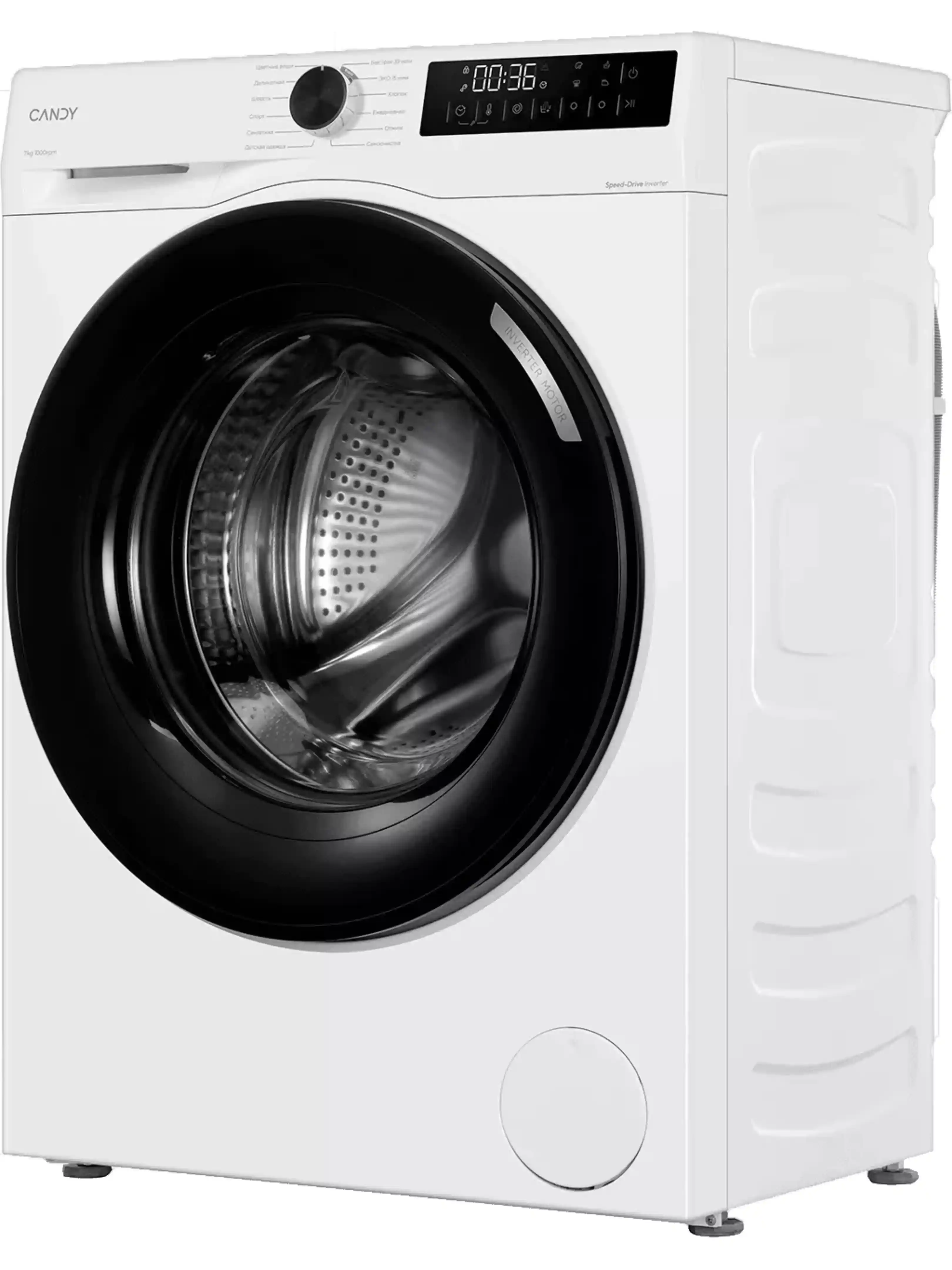 Стиральная машина Candy Nova C33W4 07MBW-07 (41.5-46.5см / 7кг / 1000об / Пар / Инверторный мотор / A)-2