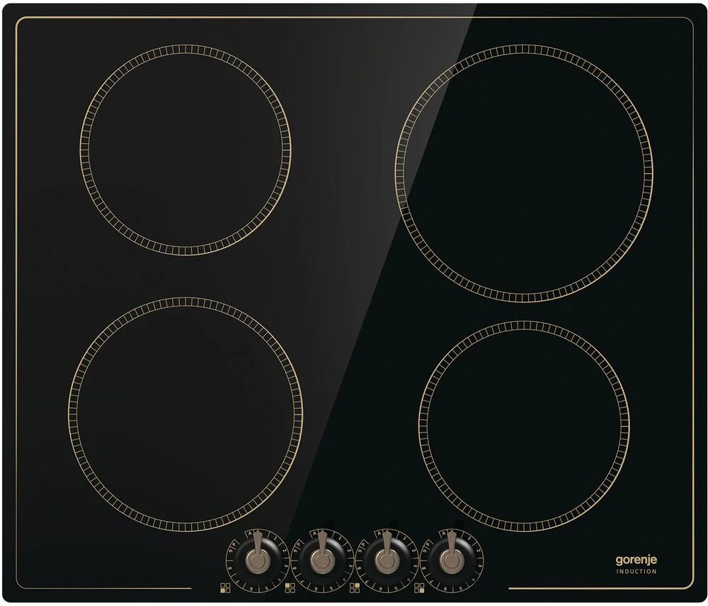Поверхность индукционная Gorenje IK640CLB (Classico / черный / стеклокерамика / BoilControl)-1