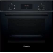 Духовой шкаф Bosch HBF133BA1 (Serie2 / 66 л / до 275°C / Чёрный / Гриль / Съемные. напр. / EcoClean Direct задняя стенка / A)-0