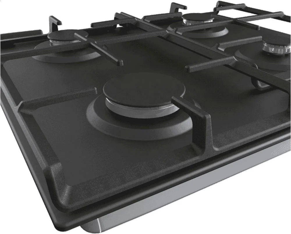 Поверхность газовая Gorenje G641EXB (Essential / Черный / Чугунные решетки / BigSurface)-2