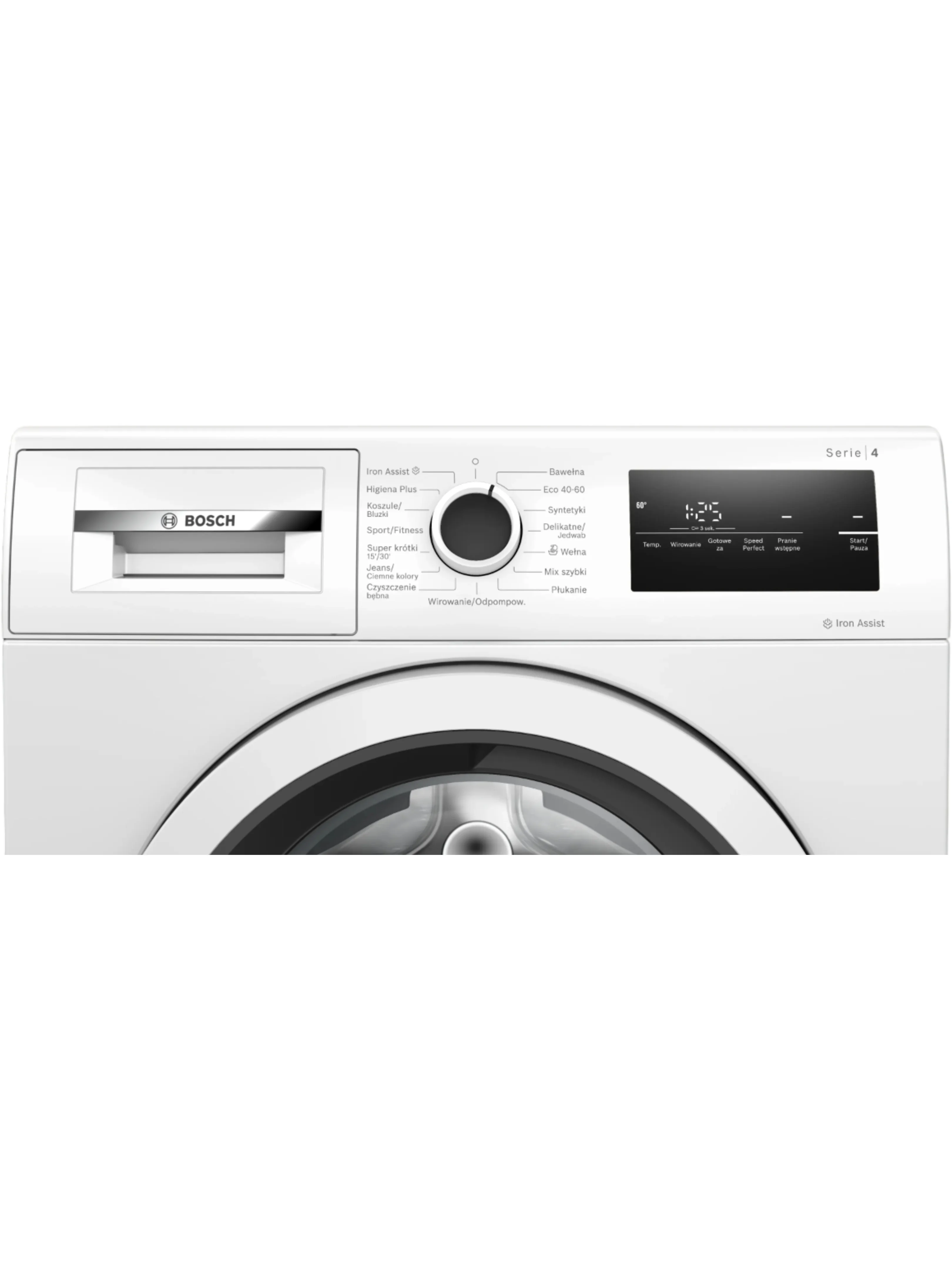 Стиральная машина Bosch WAN2415GPL (Serie4 / 55-60см / 8кг / 1200об / пар / SpeedPerfect / ActiveWater Plus / EcoSilence Drive / A+++)-3