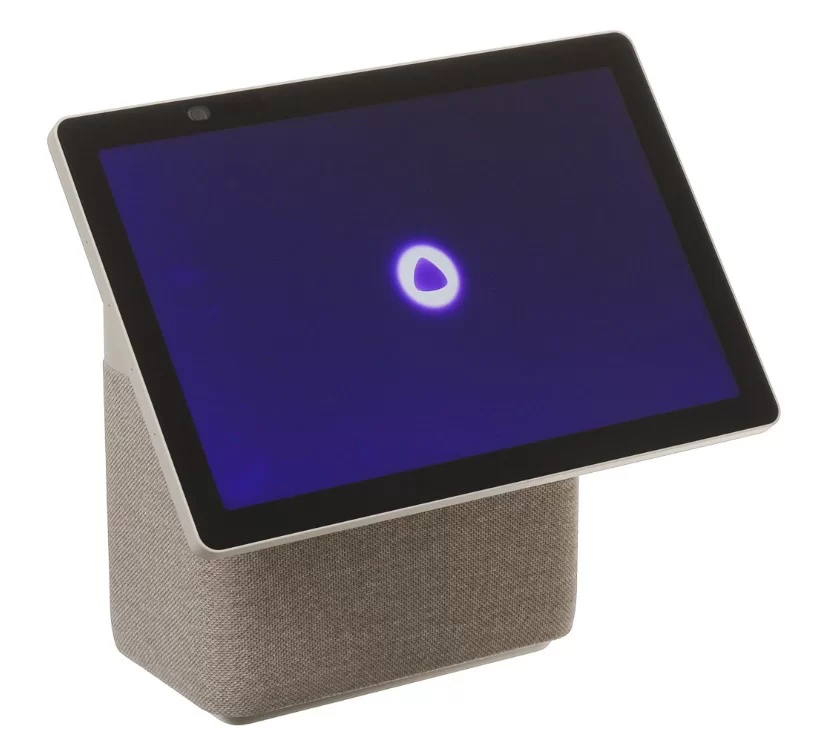 Умная колонка Яндекс Станция Дуо Макс с Zigbee с голосовым помощником Алиса, бежевый-1