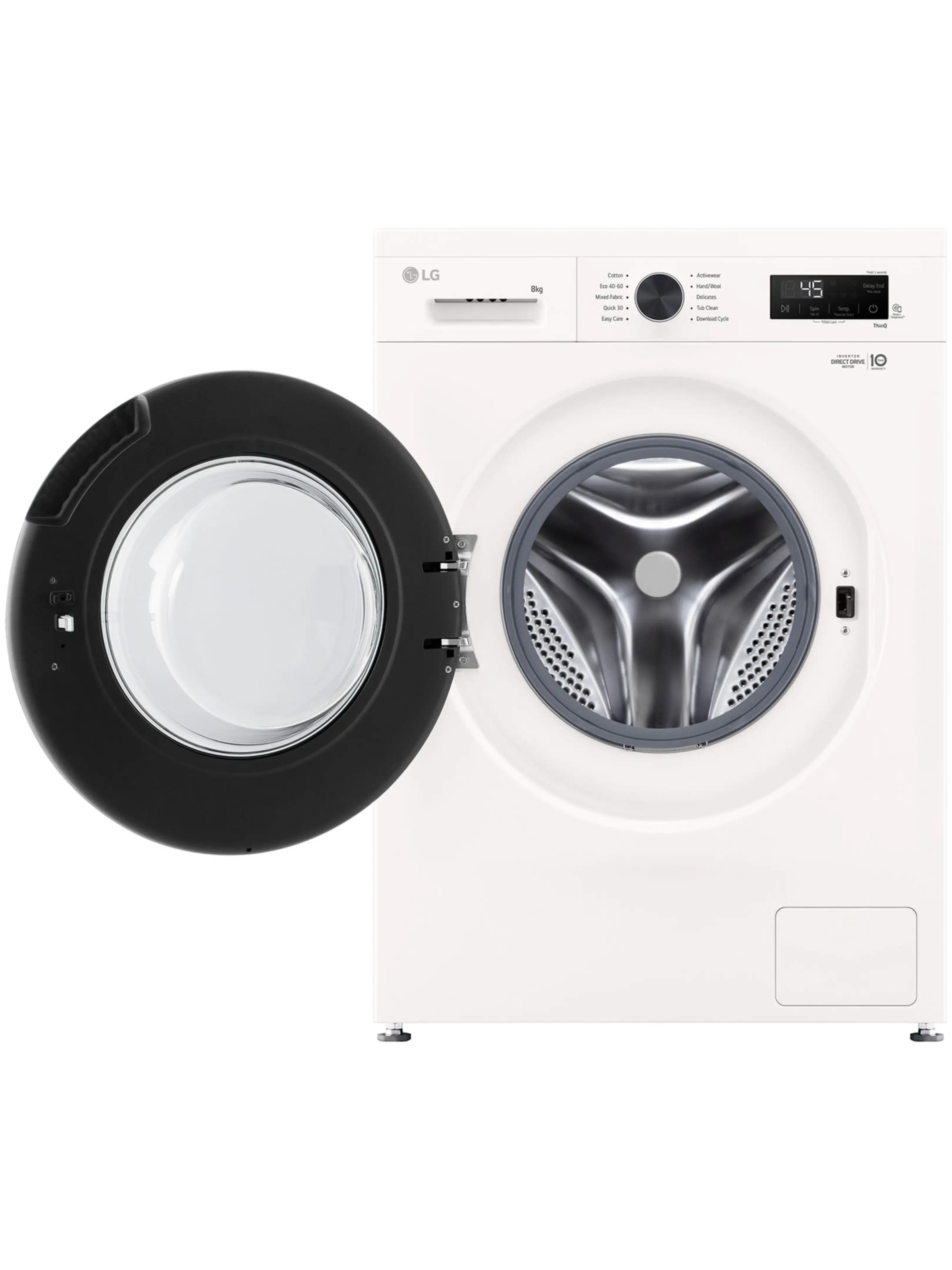 Стиральная машина LG F4X1008NWK (55-59см / 8кг / 1400об / пар / AI DD™ / Smart Diagnosis / А+++)-2