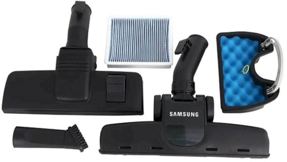 Пылесос Samsung VC18M2150SG (1800/380 Вт, контейнер, 1,5л, тёмный титан, Anti-tangle turbine, турбощётка)-6