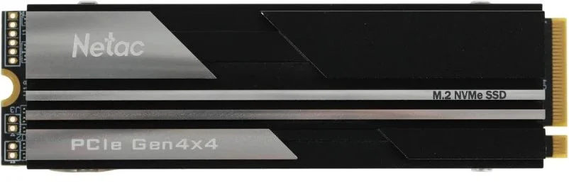 Жесткий диск SSD M.2 1 ТБ Netac NV5000 с радиатором NVMe PCI-E 4.0 x4, TLC, R4800/W4600 МБ/с, 2280, 640 TBW (NT01NV5000-1T0-E4X)-0