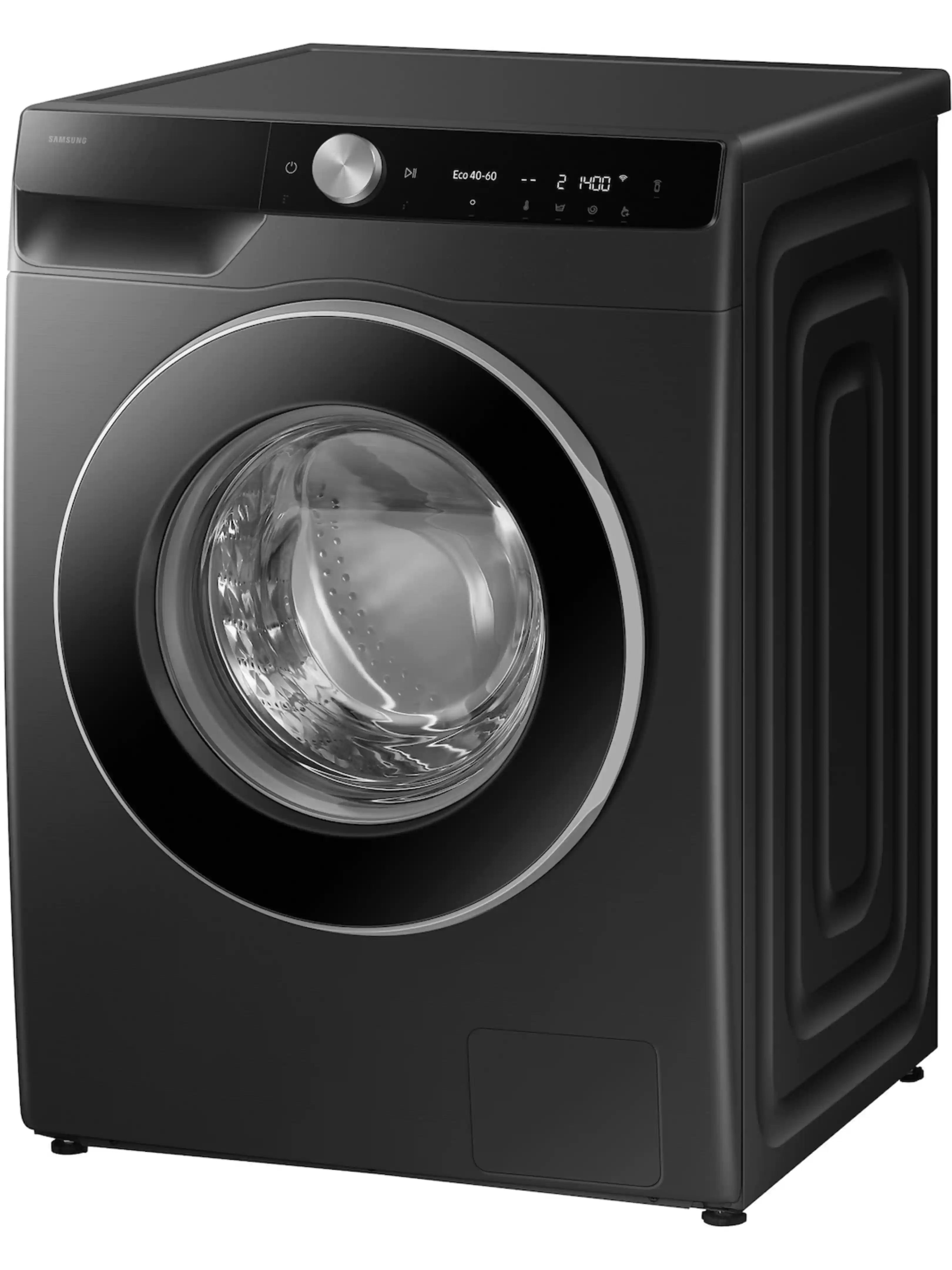 Стиральная машина Samsung WW90DG6U85LBU4 (55см / 9кг / 1400об / пар / StayClean / EcoBubble™ / Wi-Fi / Чёрный)-2