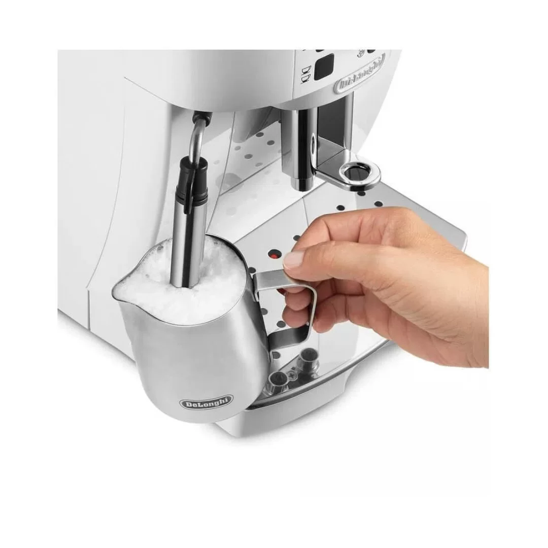 Кофемашина DeLonghi Magnifica Start ECAM22.110.W (кофе зерновой, молотый/ 1450 Вт/ 1.8 л/ капучинатор/ 2 напитка)-2